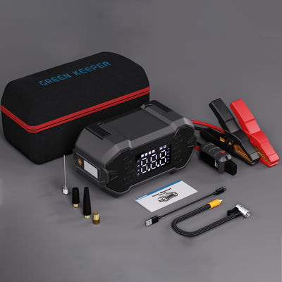 8.0L Benzin Portable Power Bank Multifunktionaler Autosprungstarter mit Luftkompressor für alle Autos