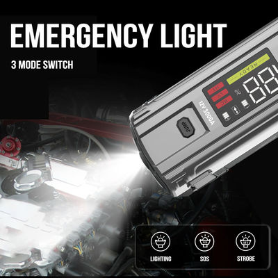Multifunktionale 4 In 1 Notfall PD 65W 3000A Spitzenstrom Batterie Booster Power Bank Sprungstarter
