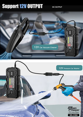 Multi-Funktion Car Jump Starter 20000mAh Kapazität und 3000A Spitzenstrom für Notfälle