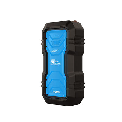 Portable Battery Jump Starter Green Keeper 2024 2000A 16000mAh 12V mit Led-Licht
