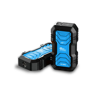 Portable Battery Jump Starter Green Keeper 2024 2000A 16000mAh 12V mit Led-Licht