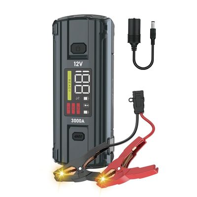 Autobatterie Sprungstarter UltraSafe Superkondensator 3000A Powerbank für Fahrzeuge LKW