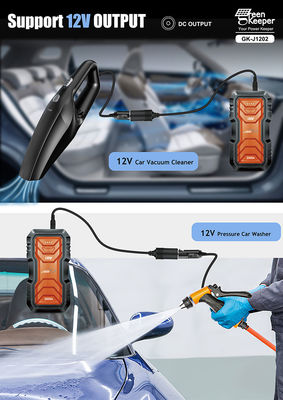 QC 18W Eingang GreenKeeper UltraSafe Super Kondensator 2000A Batterie Sprungstarter mit LED-Licht