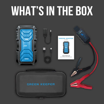 Extreme Temperaturen kein Problem UltraSafe 2000A Super Kondensator Sprungstarter ist da