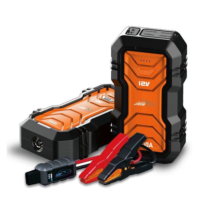 USB-A Ladeausgang Portable Jump Starter 2000A 16000mAh für Notstarten